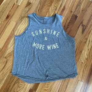 Sunshine and More Wine Tank